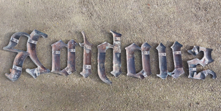 Rathaus antike Kupfer Buchstaben_catheuer-rariateten_8