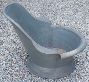 antike Zink Sitzbadewanne mit Armlehnen_catheuer-raritaeten_5