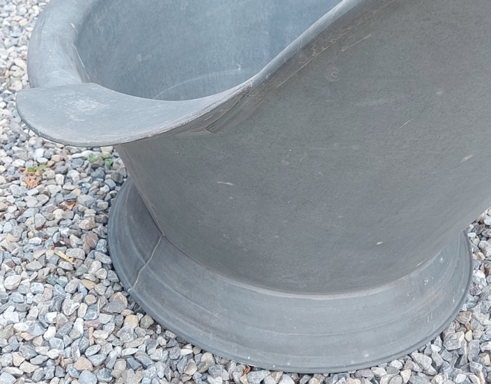 antike Zink Sitzbadewanne mit Armlehnen_catheuer-raritaeten_7