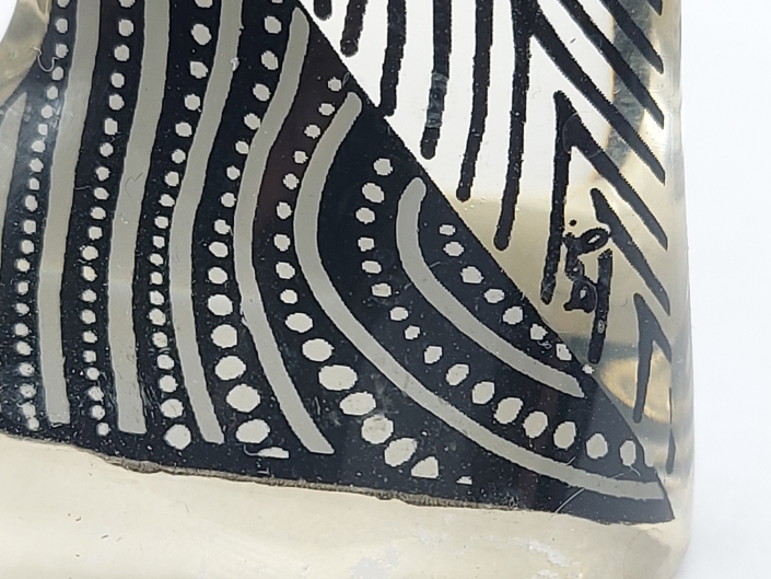 Abraham Palatnik Eule Op Art owl_catheuer-raritaeten_5